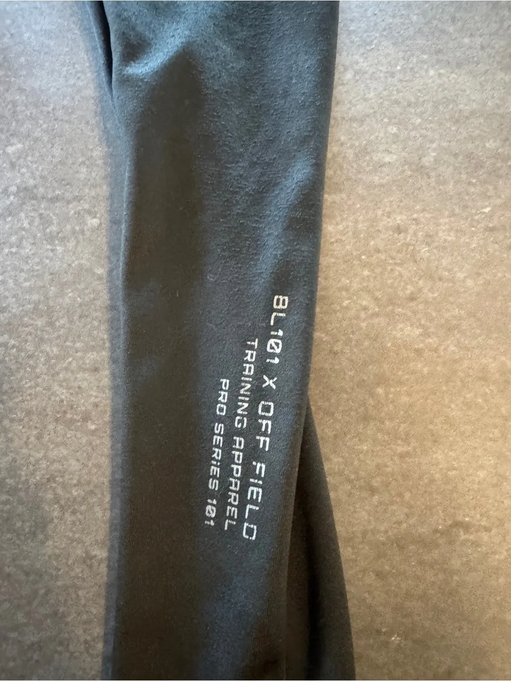 Baseball lifestyle 101  Black Kids Tech Joggers with Reflective Accents